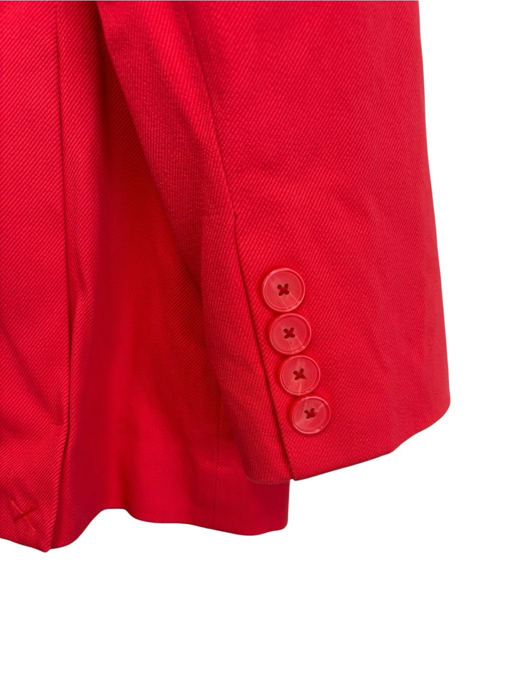 New Levi's Tailored Double-breasted Oversized Blazer in Red Size Medium - Picture 12 of 14